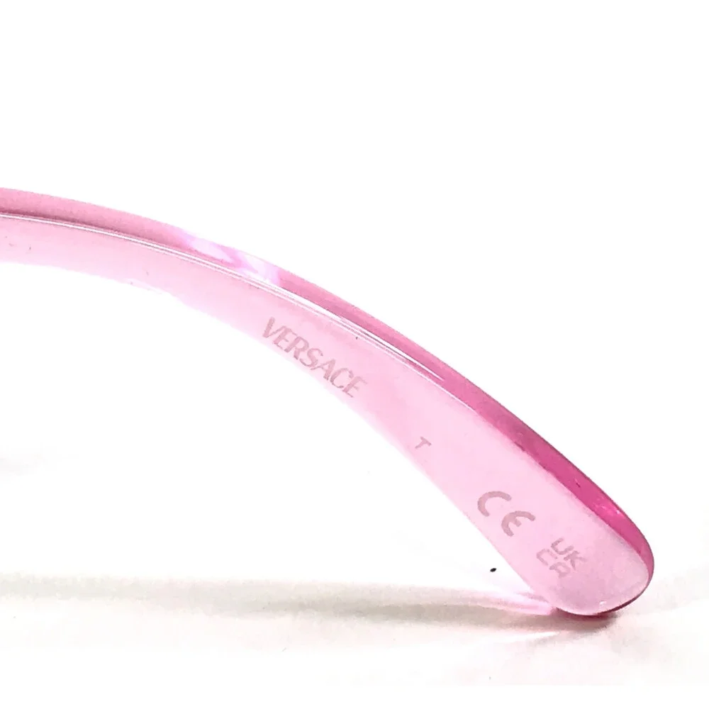 Versace Kids Sunglasses VK4429U 5370/5 Transparent Pink Fushcia with Pink Lenses